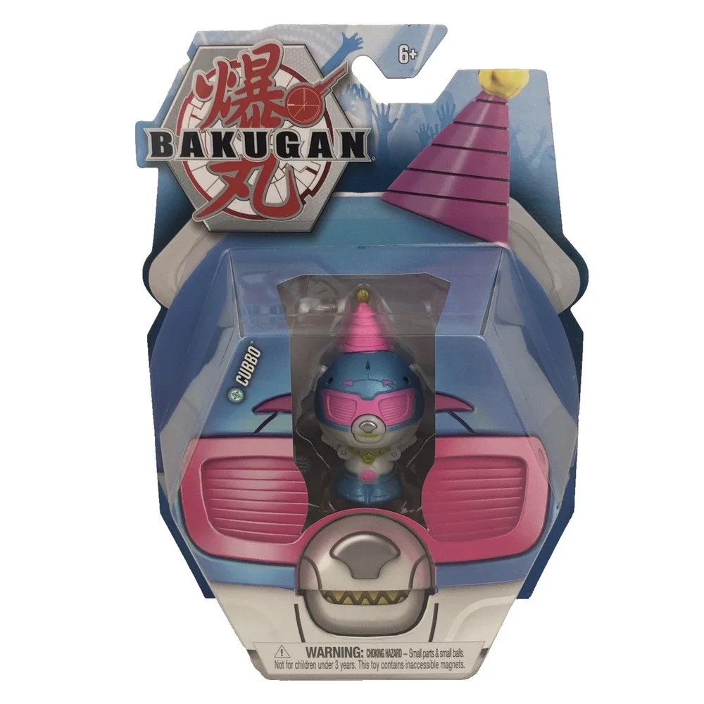 Bakugan Cubbo Action Figure Birthday Party Includes 2 BakuCores 1 Character Card